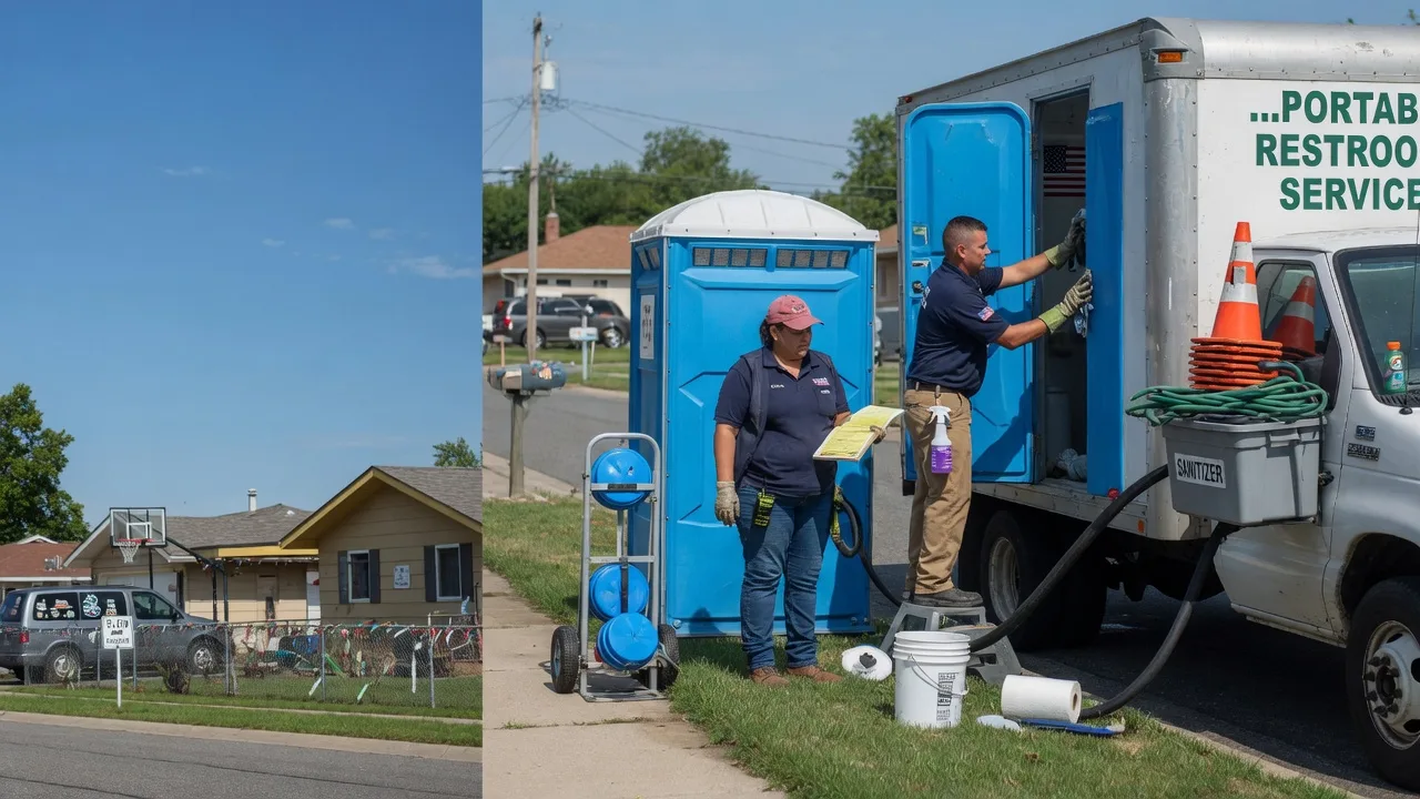 Portable Toilet Rental in Le Roy, KS near me